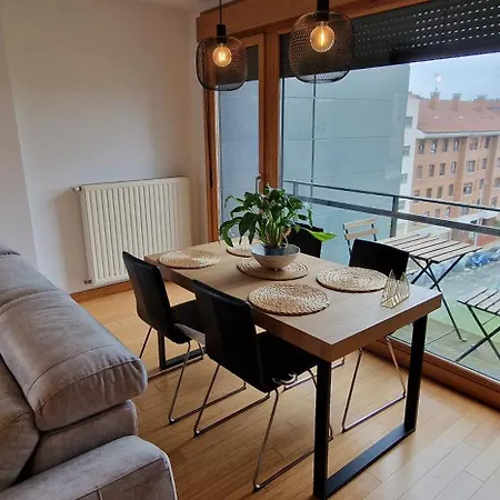 アパート Luz Del Norte, Terraza 2 Hab, 2 Banos, Piscina, Wifi ヒホン
